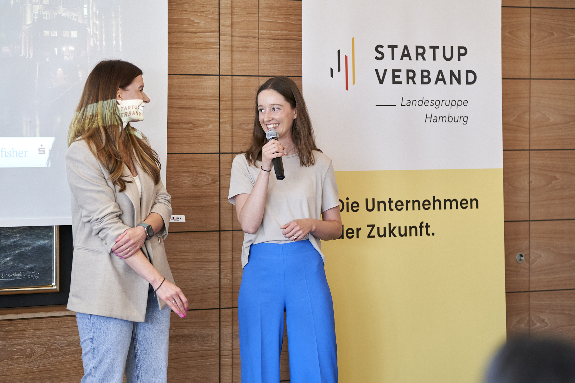 Lena Weirauch beim Startup Verband